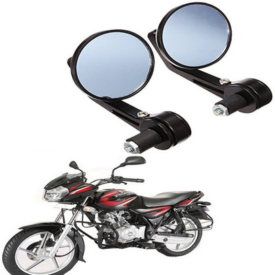 RWT Manual Rear View Mirror, Dual Mirror, Driver Side For Bajaj Discover 100 DTS-i(Right, Left)