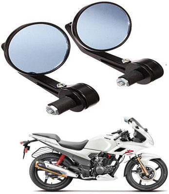 RWT Manual Rear View Mirror, Dual Mirror, Driver Side For Hero Karizma(Right, Left)