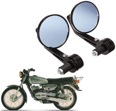 RWT Manual Rear View Mirror, Dual Mirror, Driver Side For Yamaha Crux(Right, Left)