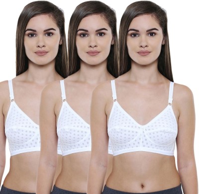 BodyCare Women Full Coverage Lightly Padded Bra(White)