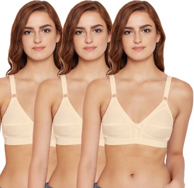 BodyCare Women T-Shirt Lightly Padded Bra(Beige)