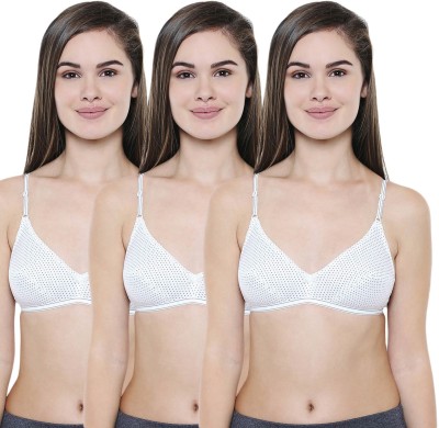 BodyCare Women T-Shirt Lightly Padded Bra(White)