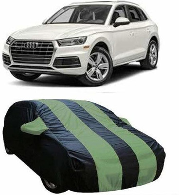 HOLME'S Car Cover For Audi Q5 (With Mirror Pockets)(Blue)