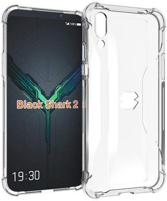 Elica Back Cover for Xiaomi Black Shark 2(Transparent, Shock Proof, Silicon, Pack of: 1)