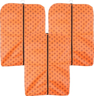 PRETTY KRAFTS Foldable Non Woven Coat Cover F1538HS_Orange3(Orange)