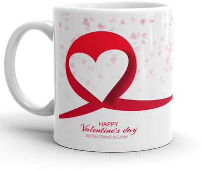 PrintBharat Printed-1275 Ceramic Coffee Mug(330 ml)