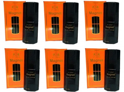 ST JHON MAGNET PERFUME 10ml Each (Pack of 6) Eau de Parfum  -  60 ml(For Men & Women)