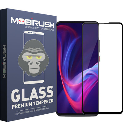 MOBIRUSH Edge To Edge Tempered Glass for Mi K20, Mi K20 Pro(Pack of 1)