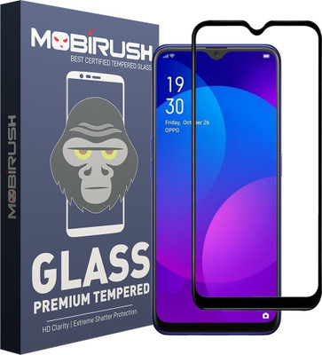 MOBIRUSH Edge To Edge Tempered Glass for Oppo F11(Pack of 1)