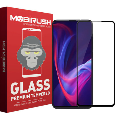 MOBIRUSH Edge To Edge Tempered Glass for Mi K20, Mi K20 Pro(Pack of 1)