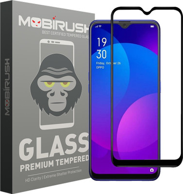 MOBIRUSH Edge To Edge Tempered Glass for Oppo F11(Pack of 1)