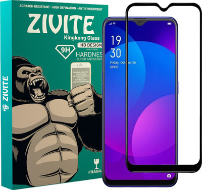 ZIVITE Edge To Edge Tempered Glass for Oppo F11(Pack of 1)