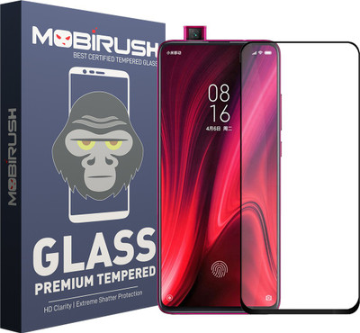 MOBIRUSH Edge To Edge Tempered Glass for Mi K20, Mi K20 Pro(Pack of 1)