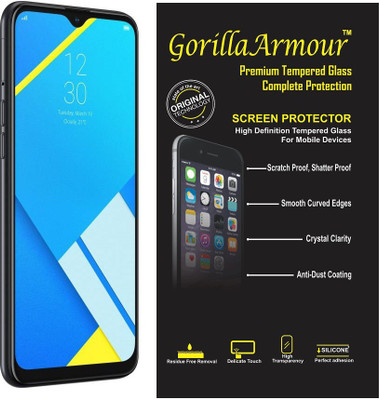 Gorilla Armour Tempered Glass Guard for Realme C2, Gionee Max, OPPO A1K(Pack of 1)