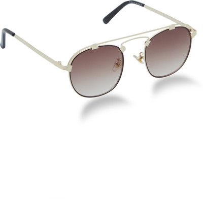 Chemistry Aviator Sunglasses(Brown)
