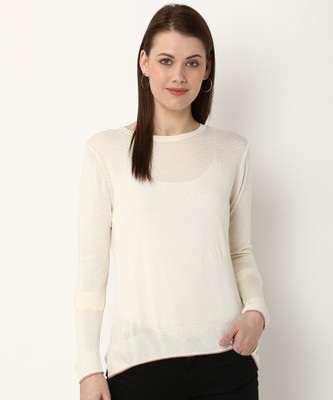 van-heusen-casual-regular-sleeve-self-design-women-beige-top