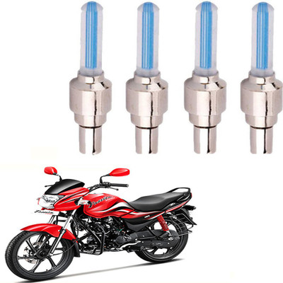 RWT Bike Tyre Light (Blue, Set of 2)-360 Tail Light Motorbike LED for Hero (12 V, 2 W)(Passion Pro, Pack of 4)