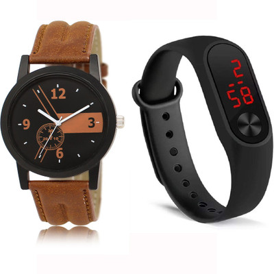 R And P Creation Stylish Professional Watches And band Digital Watch  - For Men