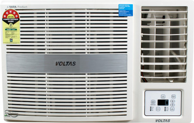 Voltas 1.5 Ton 5 Star Window AC - White(185 LZH-R32, Copper Condenser)