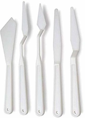 Rk Plastic Painting Palette Knife Set of 5Pc.