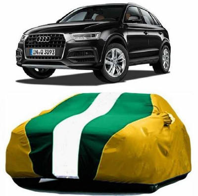 HOLME'S Car Cover For Audi Q3 (With Mirror Pockets)(Multicolor)