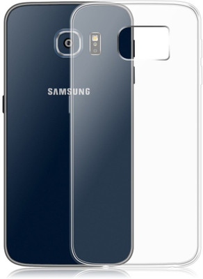 ss creation Back Cover for Samsung Galaxy S6 Transparent Back Cover, Plain Back Case, Silicon Case(Transparent, Shock Proof, Silicon)