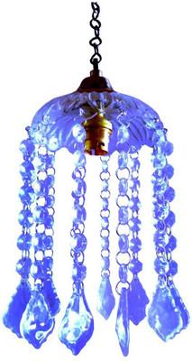 Prmoagen Crystal Hanging Light Pendant Lamp Ceiling Lamp(Clear)