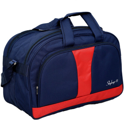KUBER INDUSTRIES Canvas Travel Duffle Bag (Blue) -CTKTC8845 Duffel Without Wheels
