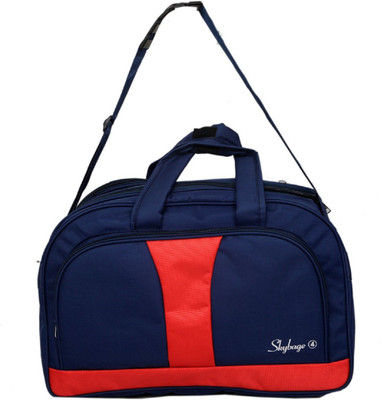KUBER INDUSTRIES Canvas Travel Duffle Bag (Blue) -CTKTC8844 Duffel Without Wheels