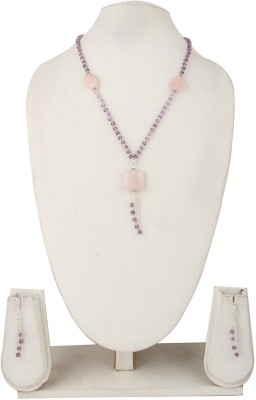 Pearlz Ocean Alloy Silver Purple, Pink, Silver Jewellery Set(Pack of 1)