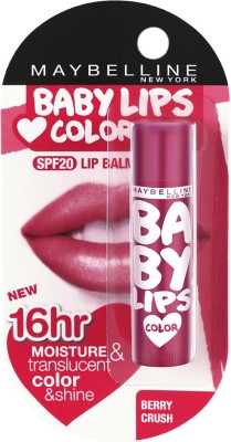 MAYBELLINE NEW YORK Baby Lips Lip Balm Berry Crush (Pack of: 1, 4 g)