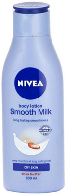 NIVEA Smooth Milk Body Lotion 200ml(200 ml)