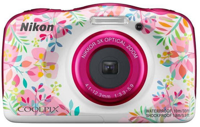 Nikon Coolpix W150 13.2 MP Point & Shoot Camera with 16GB SD Card + Carry Case + HDMI Cable (Orange)