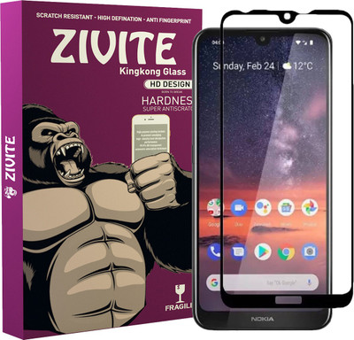ZIVITE Edge To Edge Tempered Glass for Nokia 3.2(Pack of 1)