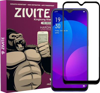 ZIVITE Edge To Edge Tempered Glass for Oppo F11(Pack of 1)