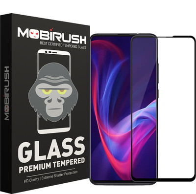 MOBIRUSH Edge To Edge Tempered Glass for Mi K20, Mi K20 Pro(Pack of 1)