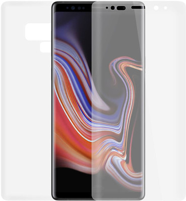 Case Creation Front and Back Screen Guard for Samsung Galaxy Note 9 (2018)(Pack of 2)