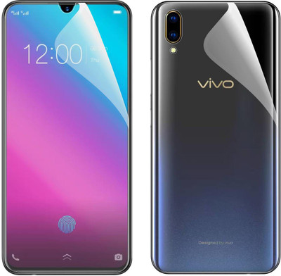 CASE CREATION Front and Back Screen Guard for Vivo V11(Pack of 2)