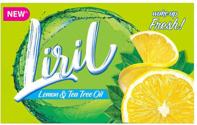 Liril Lemon and Tea Tree Oil (3x125 Pack of 3)(3 x 125 g)