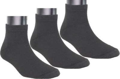kiyo Men Solid Ankle Length(Pack of 3)