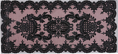 KUBER INDUSTRIES Multicolor 87 cm Table Runner(Nylon)
