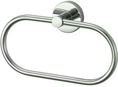 deeplax towel ring lonno napkin holder silver Towel Holder(Stainless Steel)