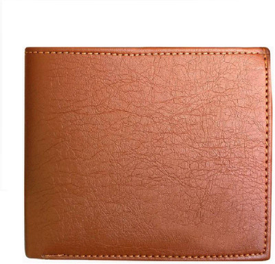 Xlivo Men Casual Tan Artificial Leather Wallet(8 Card Slots)