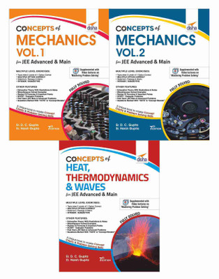 Concepts of Class 11 Physics for Jee Advanced & Main (Mechanics, Thermodynamics and Waves)(English, Paperback, unknown)