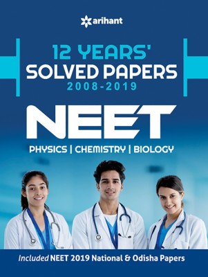 12 Years' Solved Papers 2008-2019 Neet (Physics + Chemistry + Biology)(English, Paperback, unknown)