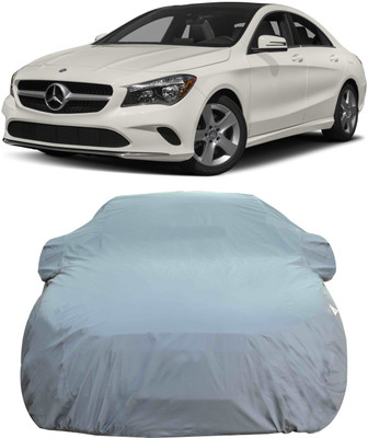 Oshotto Car Cover For Mercedes Benz CLA, C-Class (With Mirror Pockets)(Grey)