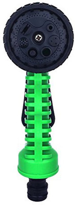 Mopslik Garden Hose Nozzle High Pressure - 7 Way Spray Pattern - Water Spray Gun