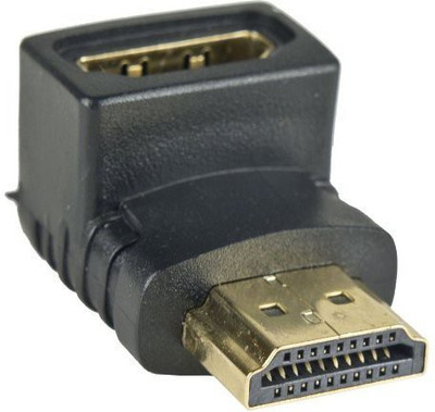SP Infotech HDMI Male to Female Combo Set(Black)