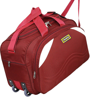 Nice Line (Expandable) Unisex Travel Duffel WaterProof Bag With Roller Wheels Duffel With Wheels (Strolley)