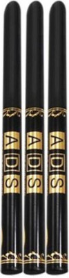 ads 3 Water Proof Perfect Eyeliner Combo 5 ml(Black)